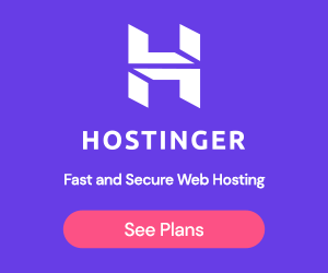 Hostinger Hosting Ad